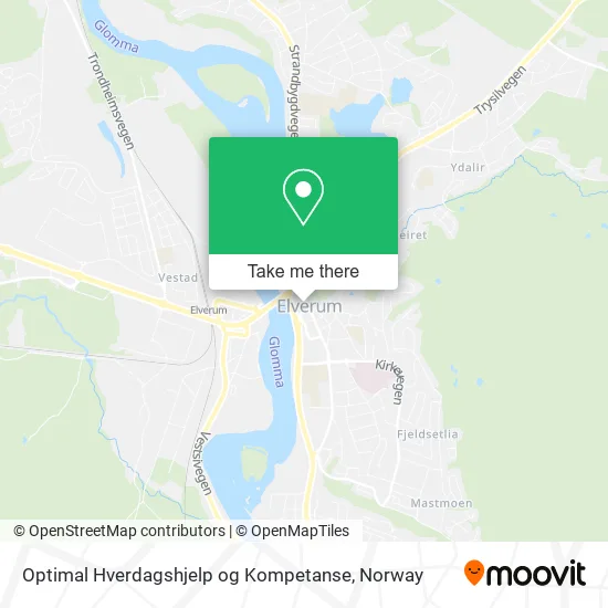 Optimal Hverdagshjelp og Kompetanse map