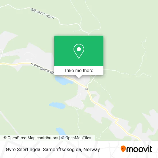 Øvre Snertingdal Samdriftsskog da map