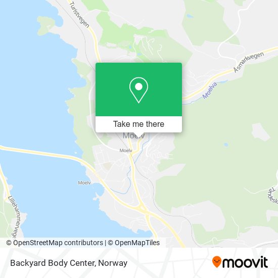 Backyard Body Center map