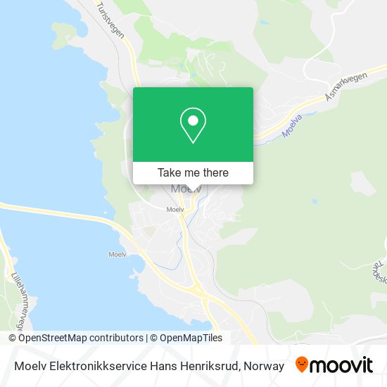 Moelv Elektronikkservice Hans Henriksrud map