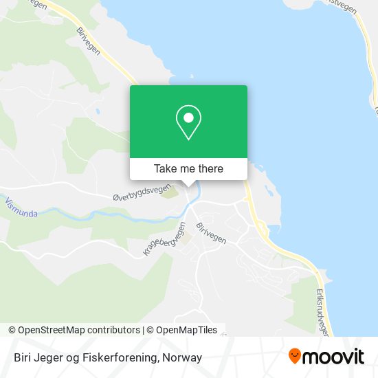 Biri Jeger og Fiskerforening map