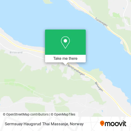 Sermsuay Haugsrud Thai Massasje map