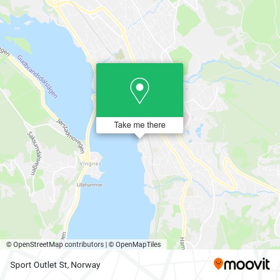 Sport Outlet St map