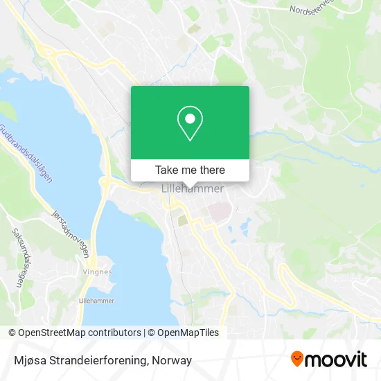 Mjøsa Strandeierforening map