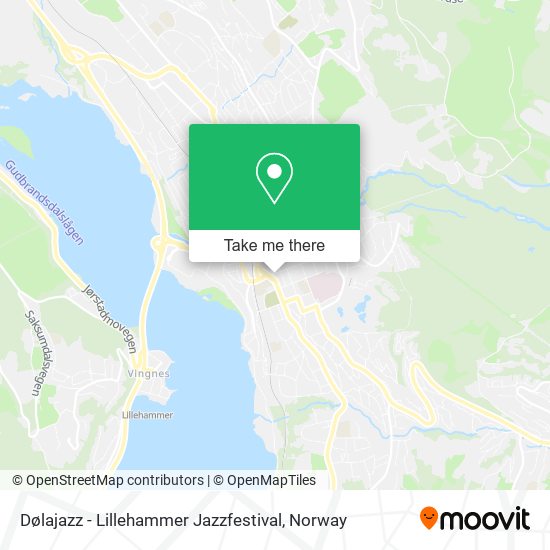 Dølajazz - Lillehammer Jazzfestival map