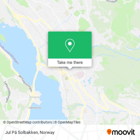 Jul På Solbakken map