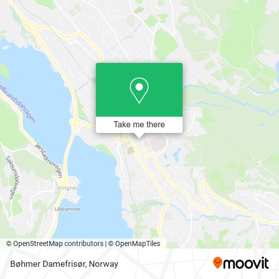 Bøhmer Damefrisør map