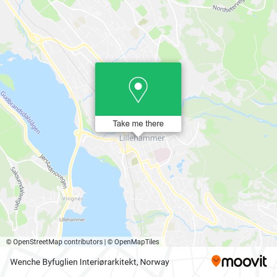 Wenche Byfuglien Interiørarkitekt map