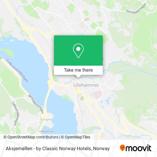 Aksjemøllen - by Classic Norway Hotels map