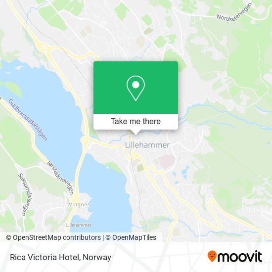 Rica Victoria Hotel map