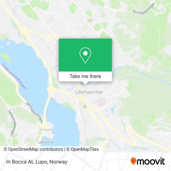 In Bocca AL Lupo map