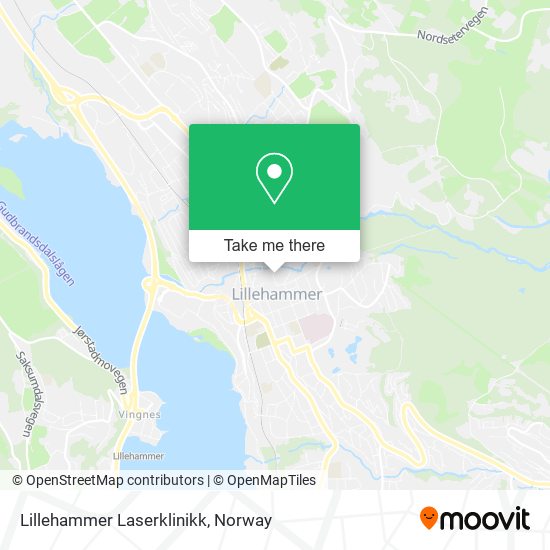 Lillehammer Laserklinikk map