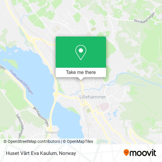 Huset Vårt Eva Kaulum map