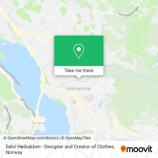 Sølvi Høibakken - Designer and Creator of Clothes map