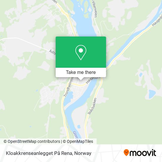 Kloakkrenseanlegget På Rena map