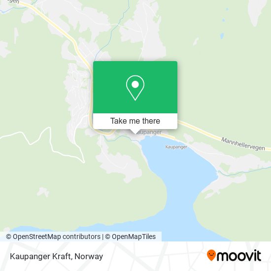 Kaupanger Kraft map