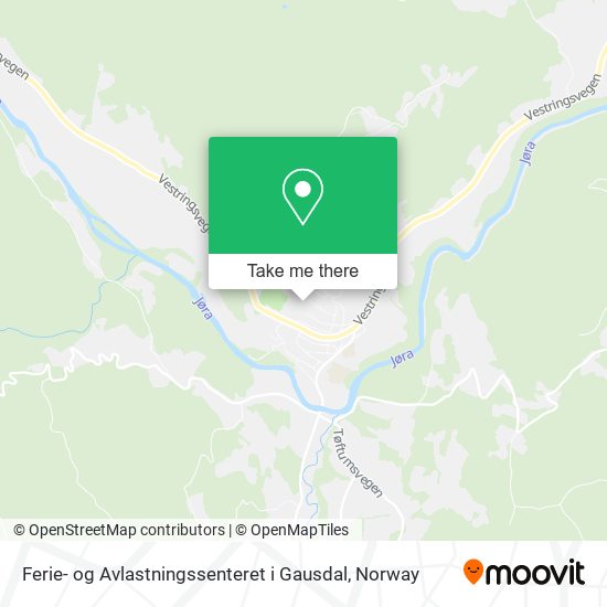 Ferie- og Avlastningssenteret i Gausdal map