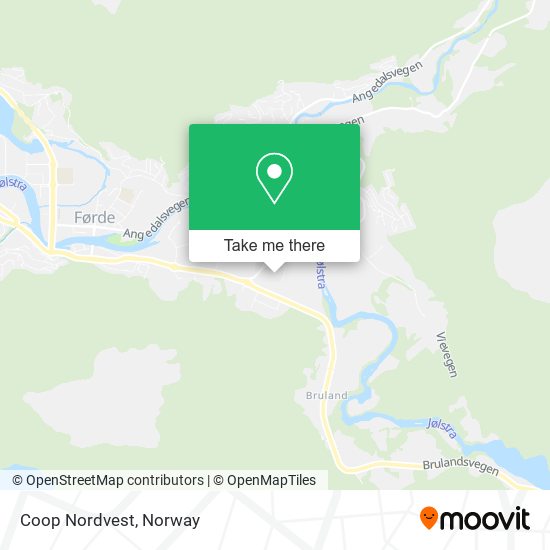 Coop Nordvest map
