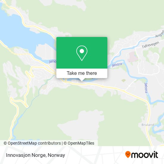 Innovasjon Norge map