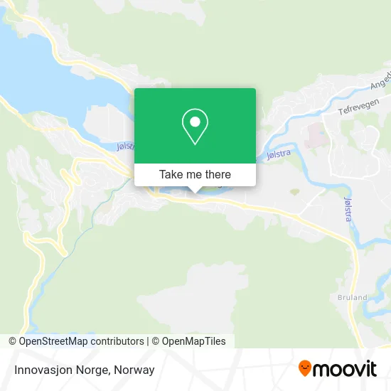 Innovasjon Norge map