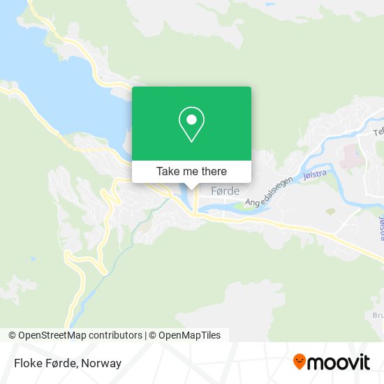 Floke Førde map