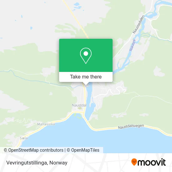 Vevringutstillinga map