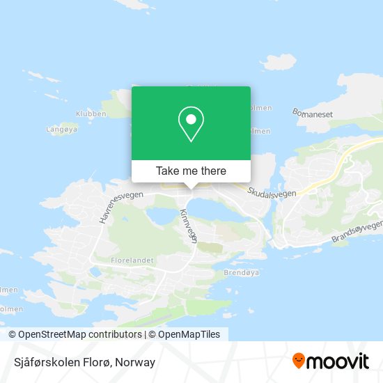 Sjåførskolen Florø map