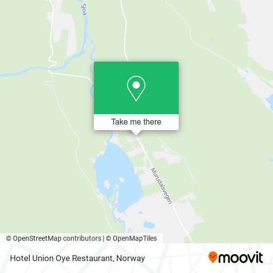 Hotel Union Oye Restaurant map