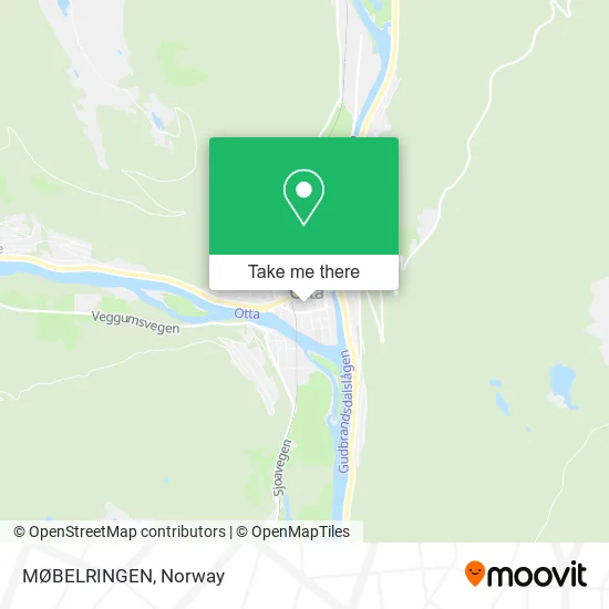 MØBELRINGEN map
