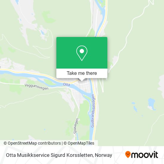 Otta Musikkservice Sigurd Korssletten map