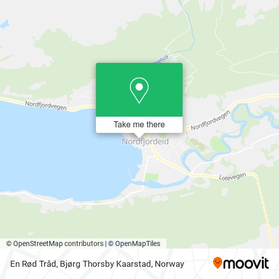 En Rød Tråd, Bjørg Thorsby Kaarstad map