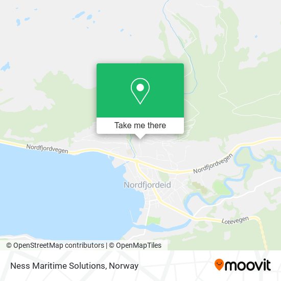 Ness Maritime Solutions map