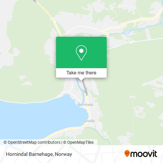 Hornindal Barnehage map