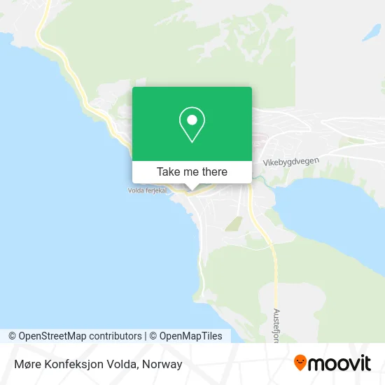 Møre Konfeksjon Volda map