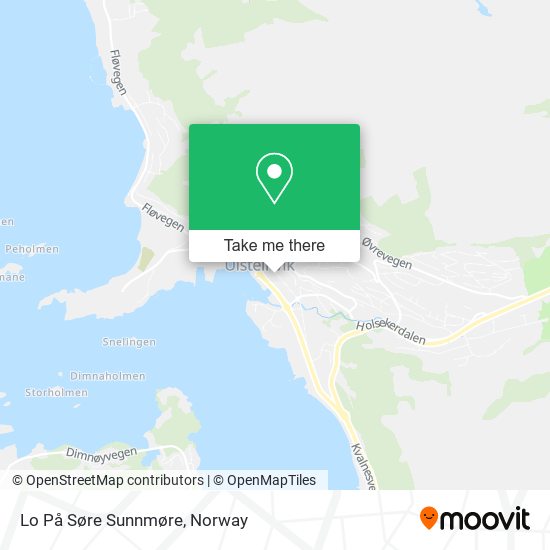 Lo På Søre Sunnmøre map