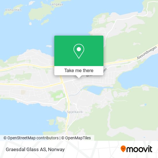 Graesdal Glass AS map