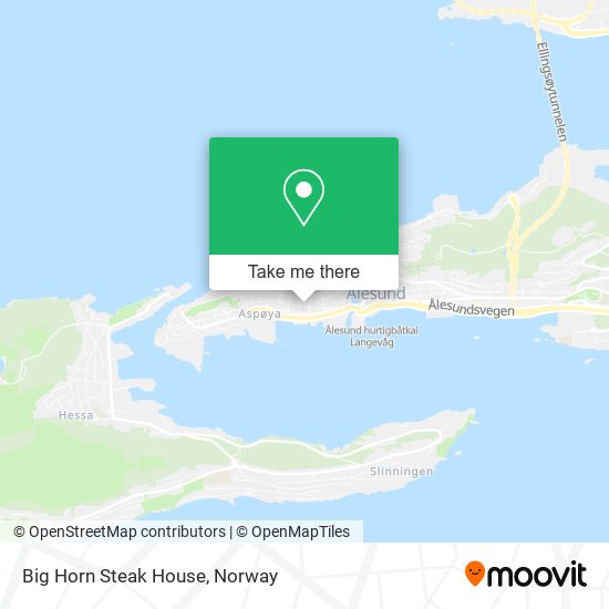 Big Horn Steak House map