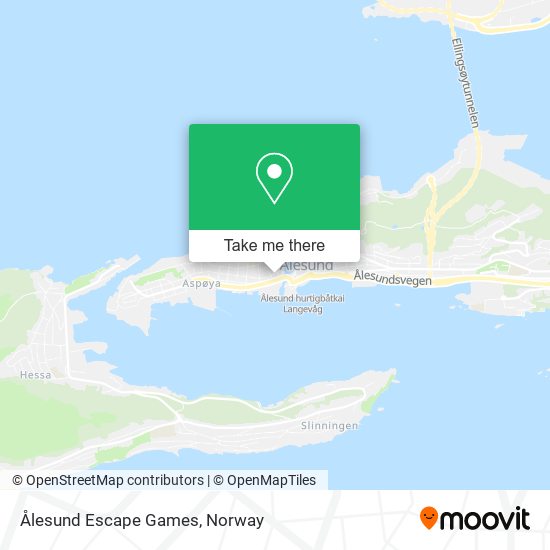 Ålesund Escape Games map