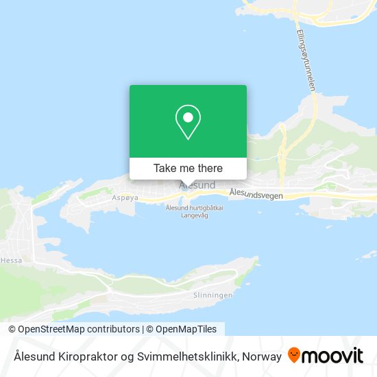 Ålesund Kiropraktor og Svimmelhetsklinikk map