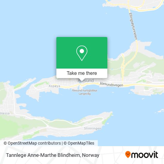 Tannlege Anne-Marthe Blindheim map