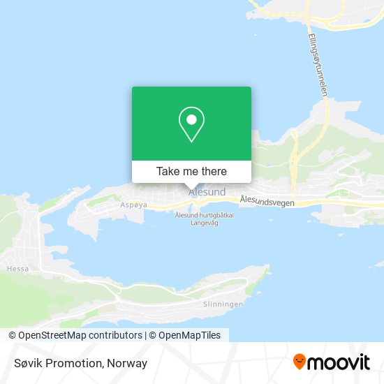 Søvik Promotion map