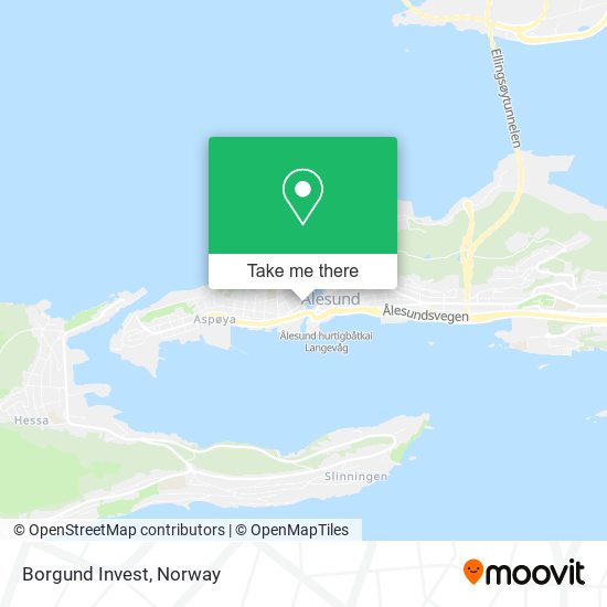 Borgund Invest map