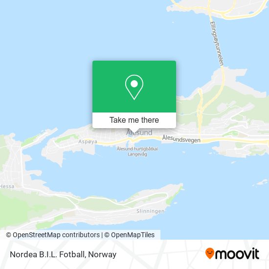 Nordea B.I.L. Fotball map