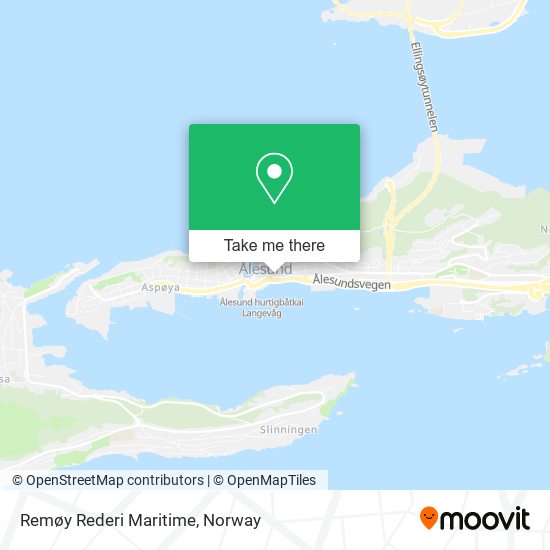Remøy Rederi Maritime map