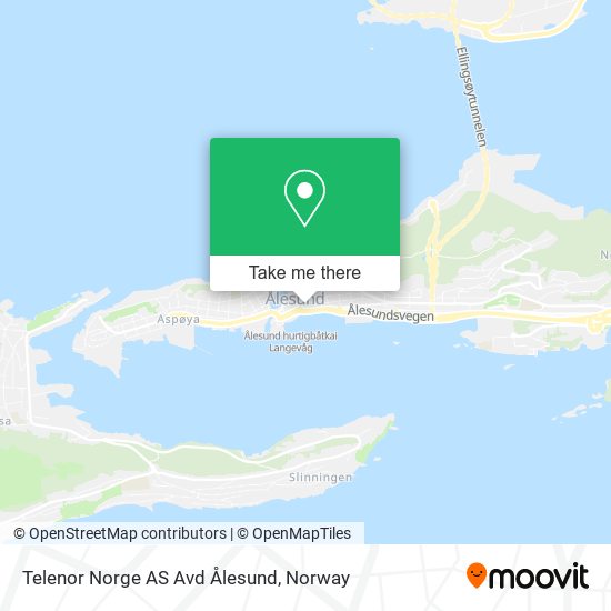 Telenor Norge AS Avd Ålesund map