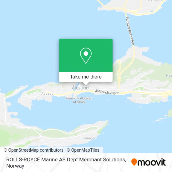 ROLLS-ROYCE Marine AS Dept Merchant Solutions map