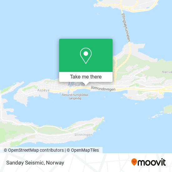 Sandøy Seismic map