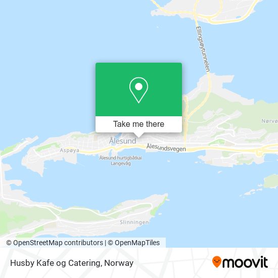 Husby Kafe og Catering map