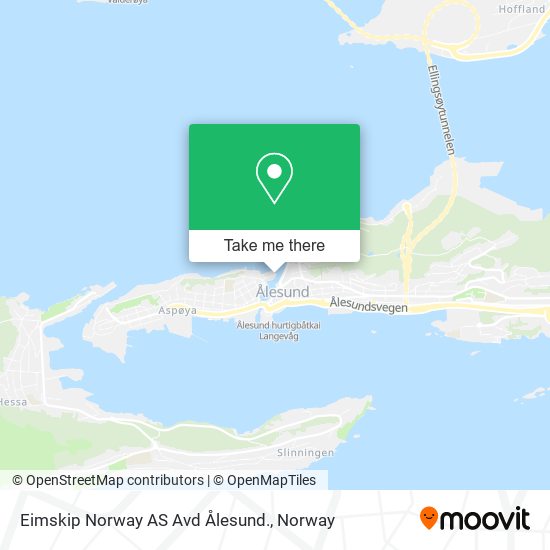 Eimskip Norway AS Avd Ålesund. map