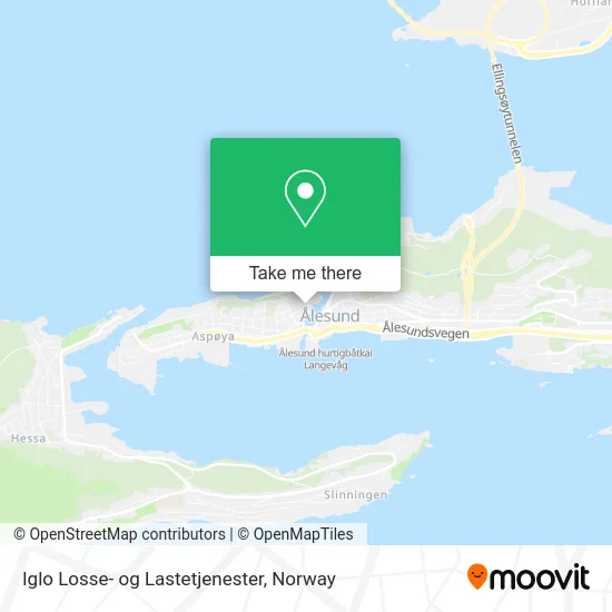 Iglo Losse- og Lastetjenester map